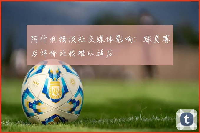 阿什利扬谈社交媒体影响：球员赛后评价让我难以适应
